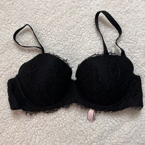Victoria's Secret Dream Angels Black Lace Bra